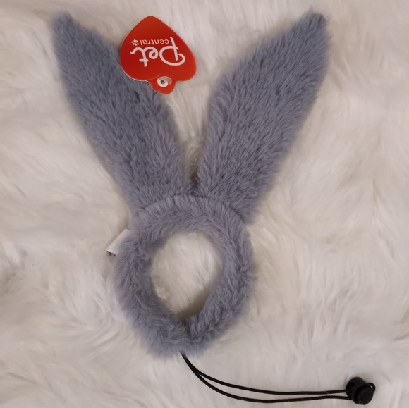 3 Pcs Easter Bunny Dog/Cat Outfit Includes FREE Dental Squeaky Fetch Anxiety Toy - Picture 7 of 11